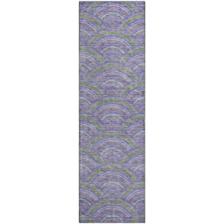 Piper Looms Mayfield Circles AMF984 Lavender Machine Washable Area Rug Runner Main Image