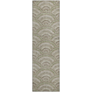 Piper Looms Mayfield Circles AMF984 Taupe Machine Washable Area Rug Runner Main Image