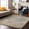 Piper Looms Mayfield Oriental AMF985 Beige Machine Washable Area Rug Lifestyle Image Feature