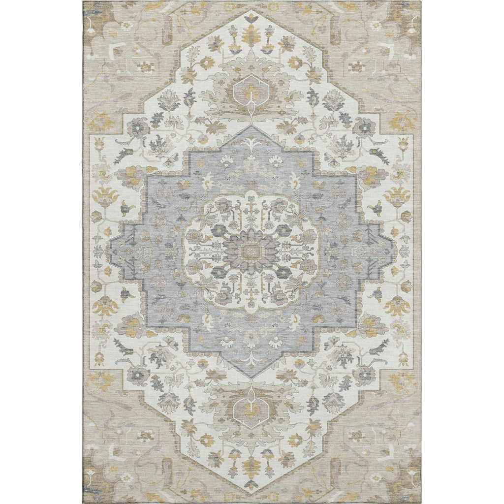 Piper Looms Mayfield Oriental AMF985 Beige Machine Washable Area Rug main image