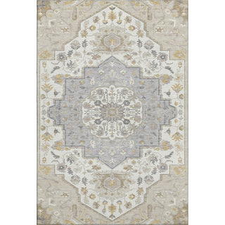 Piper Looms Mayfield Oriental AMF985 Beige Machine Washable Area Rug main image