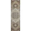 Piper Looms Mayfield Oriental AMF985 Chocolate Machine Washable Area Rug Runner Main Image