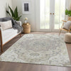 Piper Looms Mayfield Oriental AMF985 Ivory Machine Washable Area Rug Lifestyle Image Feature