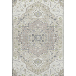 Piper Looms Mayfield Oriental AMF985 Ivory Machine Washable Area Rug main image