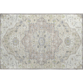 Piper Looms Mayfield Oriental AMF985 Ivory Machine Washable Area Rug Scatter Main Image