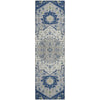 Piper Looms Mayfield Oriental AMF985 Navy Machine Washable Area Rug Runner Main Image