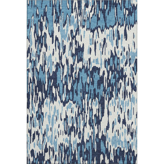 Piper Looms Mayfield Stripes AMF986 Blue Machine Washable Area Rug main image