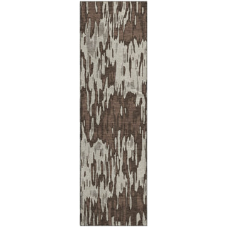 Piper Looms Mayfield Stripes AMF986 Brown Machine Washable Area Rug Runner Main Image