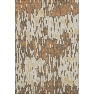 Piper Looms Mayfield Stripes AMF986 Copper Machine Washable Area Rug main image