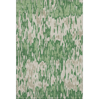 Piper Looms Mayfield Stripes AMF986 Green Machine Washable Area Rug main image