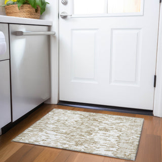 Piper Looms Mayfield Stripes AMF986 Ivory Machine Washable Area Rug Scatter Lifestyle Image Feature