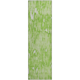 Piper Looms Mayfield Stripes AMF986 Lime Machine Washable Area Rug Runner Main Image