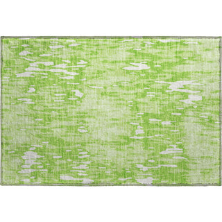 Piper Looms Mayfield Stripes AMF986 Lime Machine Washable Area Rug Scatter Main Image