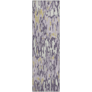 Piper Looms Mayfield Stripes AMF986 Purple Machine Washable Area Rug Runner Main Image