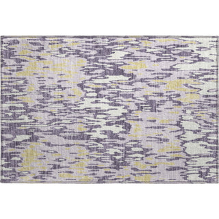 Piper Looms Mayfield Stripes AMF986 Purple Machine Washable Area Rug Scatter Main Image