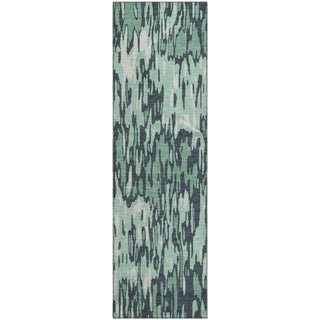 Piper Looms Mayfield Stripes AMF986 Sage Machine Washable Area Rug Runner Main Image