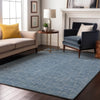 Piper Looms Mayfield Geometric AMF987 Denim Machine Washable Area Rug Lifestyle Image Feature