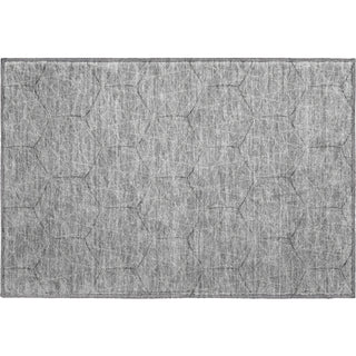 Piper Looms Mayfield Geometric AMF987 Gray Machine Washable Area Rug Scatter Main Image