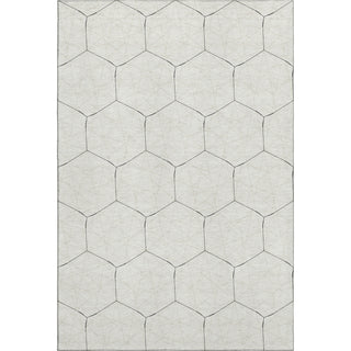 Piper Looms Mayfield Geometric AMF987 Linen Machine Washable Area Rug main image