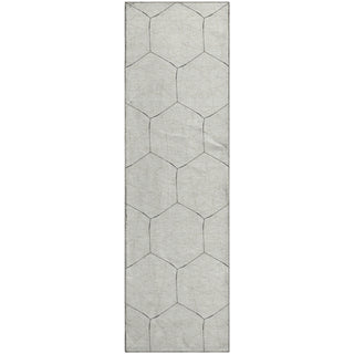 Piper Looms Mayfield Geometric AMF987 Linen Machine Washable Area Rug Runner Main Image