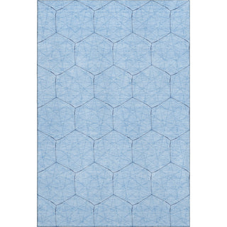 Piper Looms Mayfield Geometric AMF987 Sky Machine Washable Area Rug main image