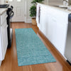 Piper Looms Mayfield Geometric AMF987 Teal Machine Washable Area Rug Runner Lifestyle Image Feature