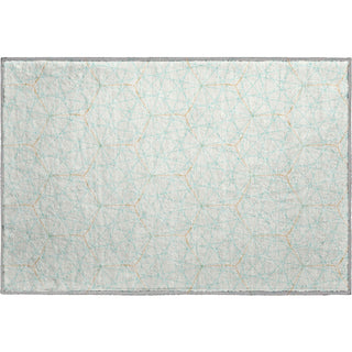 Piper Looms Mayfield Geometric AMF987 White Machine Washable Area Rug Scatter Main Image