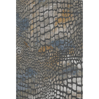 Piper Looms Mayfield Squares AMF988 Charcoal Machine Washable Area Rug main image