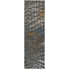 Piper Looms Mayfield Squares AMF988 Charcoal Machine Washable Area Rug Runner Main Image