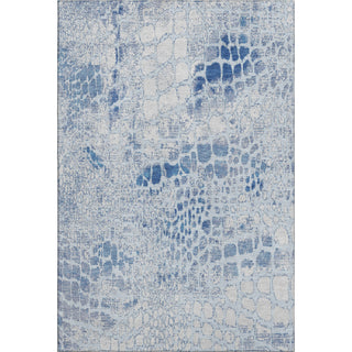 Piper Looms Mayfield Squares AMF988 Sky Machine Washable Area Rug main image