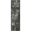 Piper Looms Mayfield Abstract AMF989 Black Machine Washable Area Rug Runner Main Image