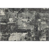 Piper Looms Mayfield Abstract AMF989 Black Machine Washable Area Rug Scatter Main Image