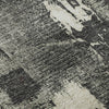 Piper Looms Mayfield Abstract AMF989 Black Machine Washable Area Rug Swatch Image