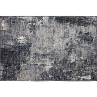 Piper Looms Mayfield Abstract AMF989 Charcoal Machine Washable Area Rug Scatter Main Image