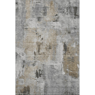 Piper Looms Mayfield Abstract AMF989 Gray Machine Washable Area Rug main image