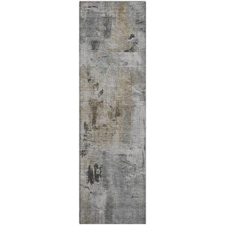 Piper Looms Mayfield Abstract AMF989 Gray Machine Washable Area Rug Runner Main Image
