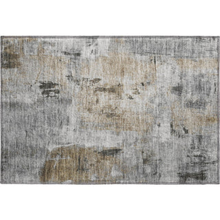 Piper Looms Mayfield Abstract AMF989 Gray Machine Washable Area Rug Scatter Main Image