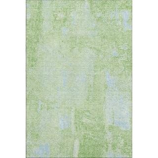 Piper Looms Mayfield Abstract AMF989 Green Machine Washable Area Rug main image