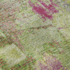 Piper Looms Mayfield Abstract AMF989 Lime Machine Washable Area Rug Swatch Image