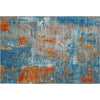 Piper Looms Mayfield Abstract AMF989 Navy Machine Washable Area Rug Scatter Main Image