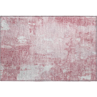 Piper Looms Mayfield Abstract AMF989 Pink Machine Washable Area Rug Scatter Main Image