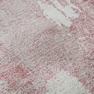 Piper Looms Mayfield Abstract AMF989 Pink Machine Washable Area Rug Swatch Image