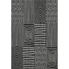 Piper Looms Mayfield Geometric AMF990 Black Machine Washable Area Rug main image