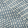 Piper Looms Mayfield Geometric AMF990 Denim Machine Washable Area Rug Swatch Image