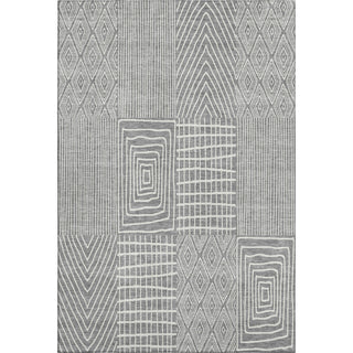 Piper Looms Mayfield Geometric AMF990 Gray Machine Washable Area Rug main image