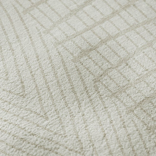 Piper Looms Mayfield Geometric AMF990 Ivory Machine Washable Area Rug Swatch Image