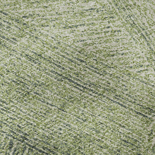 Piper Looms Mayfield Lines AMF991 Aloe Machine Washable Area Rug Swatch Image