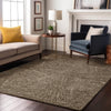 Piper Looms Mayfield Lines AMF991 Chocolate Machine Washable Area Rug Lifestyle Image Feature
