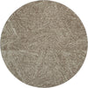 Piper Looms Mayfield Lines AMF991 Chocolate Machine Washable Area Rug Round Main Image