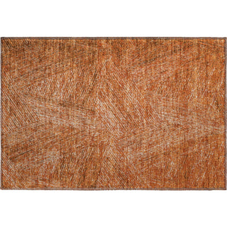 Piper Looms Mayfield Lines AMF991 Copper Machine Washable Area Rug Scatter Main Image
